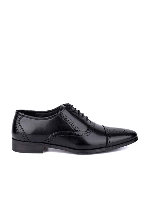 Hydes N Hues Men's Black Brogue Shoes-picture-42
