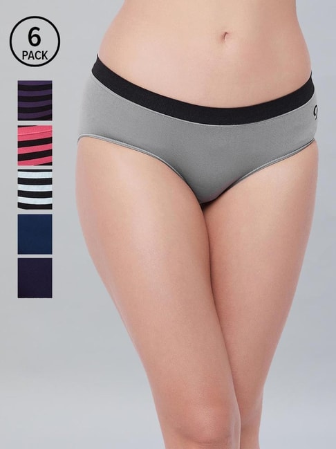 Buy C9 Airwear Multicolor Panty (Pack of 6) for Women Online