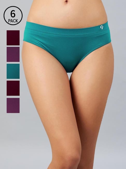 Buy C9 Airwear Multicolor Panty (Pack of 6) for Women Online @ Tata CLiQ