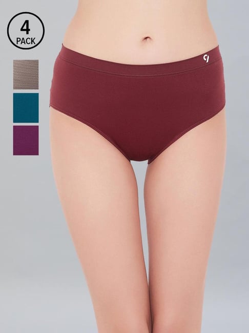 Buy C9 Airwear Multicolor Panty (Pack of 4) for Women Online @ Tata CLiQ