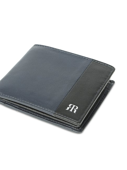 Buy Raymond Blue Leather Bi-Fold Wallet for Men at Best Price @ Tata CLiQ