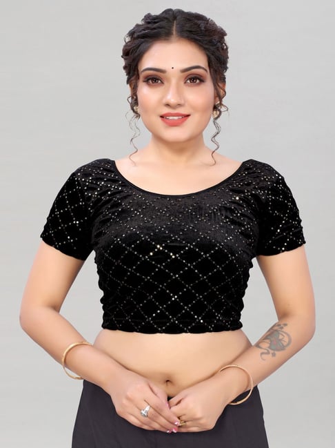 Buy Velvet Blouses Online In India At Best Price Offers | Tata CLiQ