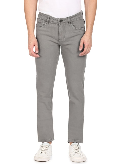 Buy Colt Grey Regular Fit Jeans for Mens Online @ Tata CLiQ