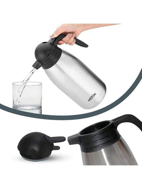 Buy Milton Silver Thermosteel Carafe Flask (2 L) at Best Price