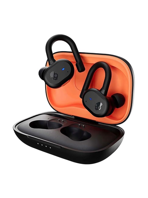 Skullcandy Push Active Bluetooth Earpod with Microphone Black and Orange