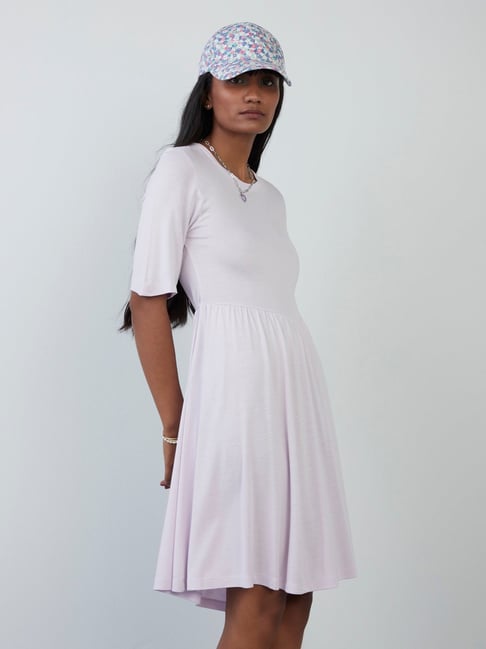 Nuon by Westside Lilac Beetle Dress Price in India