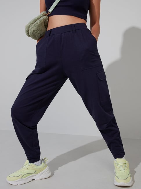 Nuon by Westside Navy Reggie Cargo-Style Joggers