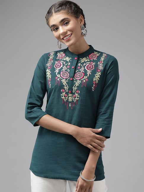 Buy Blue Tops for Women by YUFTA Online