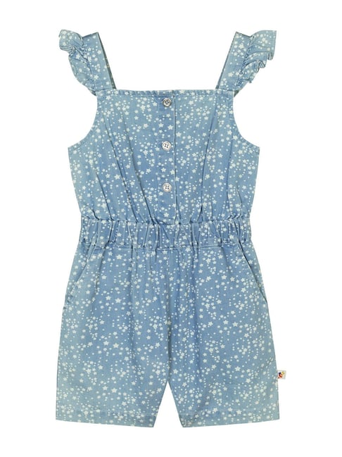 How To Style Denim Dungarees Playsuit 