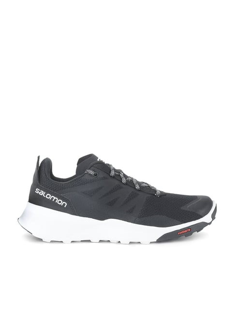 Salomon mens black on sale shoes