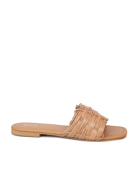 Inc 5 Inc.5 Women's Beige Casual Sandals