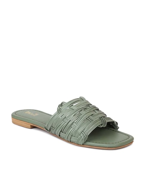 Kate spade green sandals hot sale