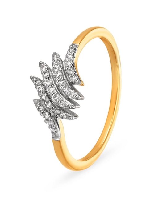 Stylish Valeria Diamond Ring for Under 25K - Candere by Kalyan Jewellers