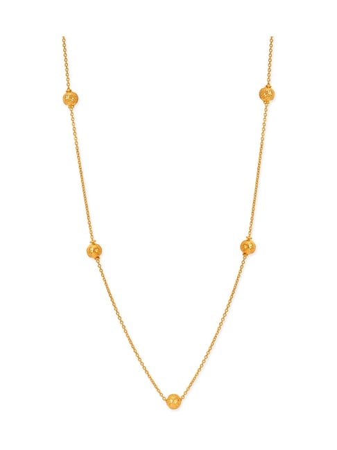 Buy Mia by Tanishq 22k Gold Luminous Triple Layer Chain for Women