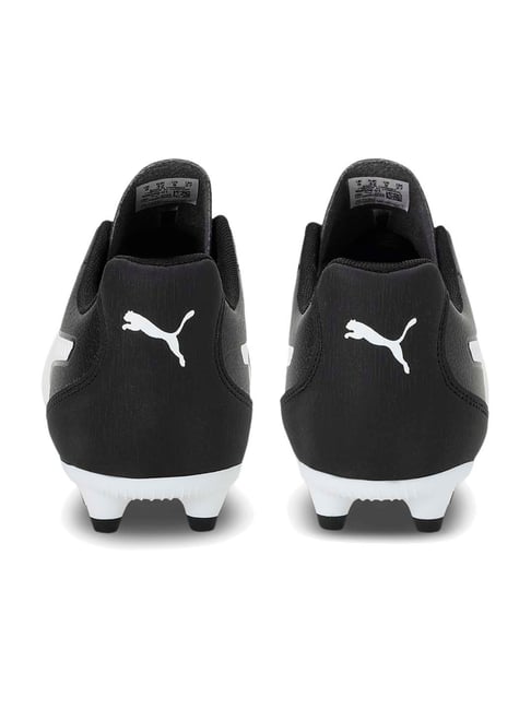 Puma Men's Monarch II FG AG Jet Black Football Shoes