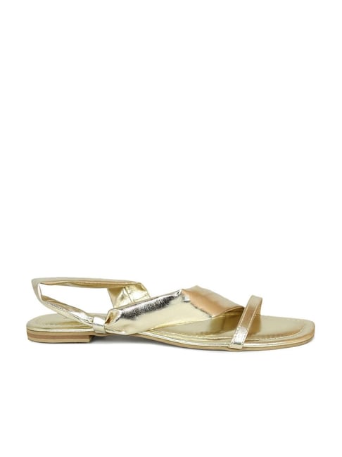 Inc 5 Inc.5 Women's Golden Sling Back Sandals