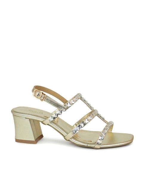 Inc.5 Women's Golden Back Strap Sandals Price in India
