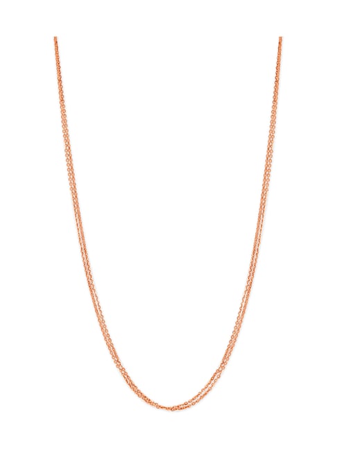Buy Mia by Tanishq 18k Gold Minimal Trendy Chain for Women Online