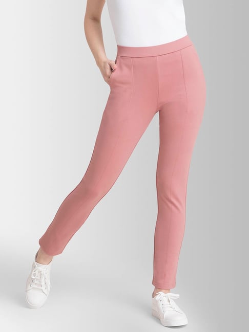 Buy Fuchsia Pink Slim Pants Online  W for Woman