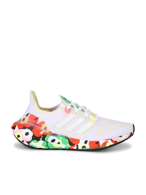 adidas Women's ULTRABOOST 22 W X MARIMEKKO Off White Running Shoes