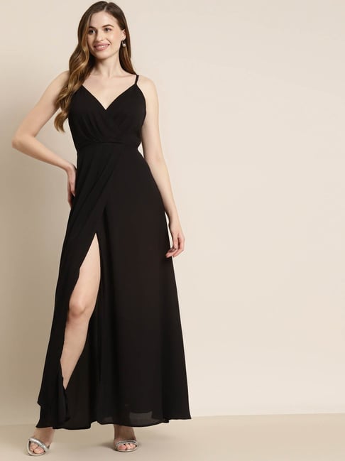 Flutter Sleeve Dress - Burgundy Bridesmaid Dress - V-Neck Maxi - Lulus