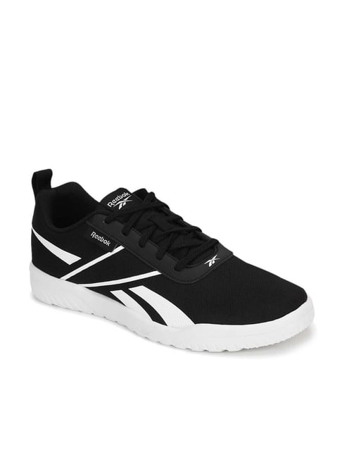 Fusion Lux Jet Black Running Shoes 