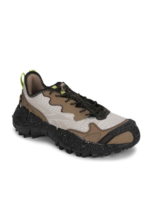 Buy Reebok Men's Zig II Edge Beige Running Shoes for Men at