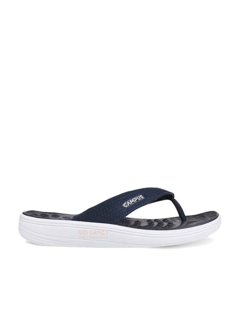 Campus Women's Navy Flip Flops