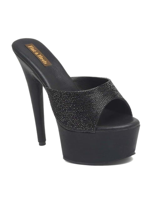 Buy CANDY COMFORT COMFORTABLE CASUAL HEEL FOR GIRLS| Colour - BLACK| Size  NO. -3 at Amazon.in