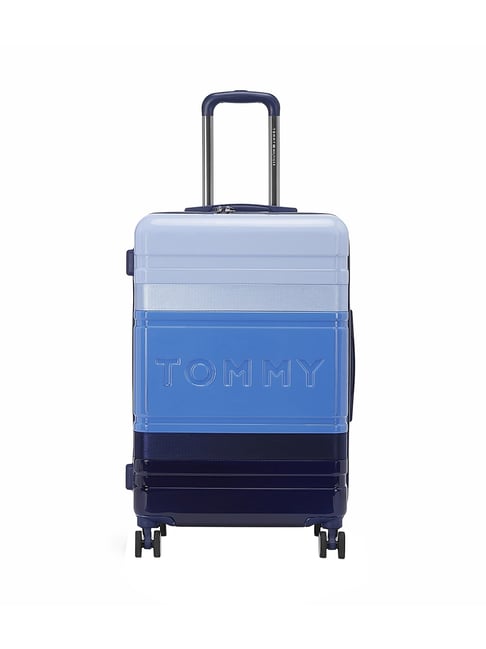 Buy Tommy Hilfiger Blue Large Hard Cabin Trolley - 52 cm Online Best Price @ Tata CLiQ