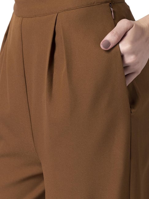 Womens Wide Leg Brown Pants  Buy Womens Wide Leg Brown Pant Online  Australia  THE ICONIC THE ICONIC