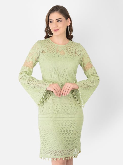 Eavan Green Lace Dress Price in India