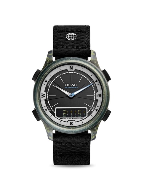 Fossil digital watch online for men