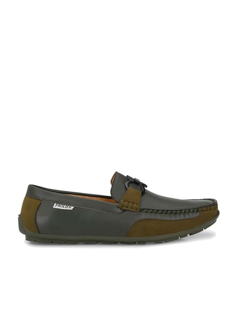 Prolific Men's Green Casual Loafers-picture-37