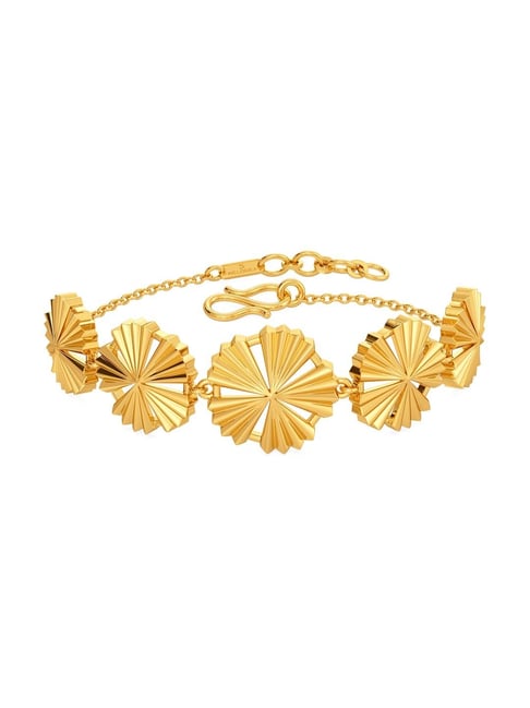 Buy Yellow Gold & Lilac Bracelets & Bangles for Women by Melorra Online |  Ajio.com