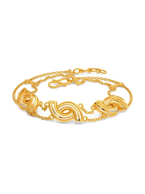 Buy Melorra 18k Gold & Diamond Cozy Wraps Bracelet for Women Online At Best  Price @ Tata CLiQ