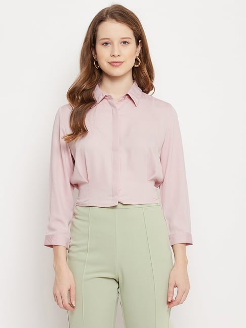 Dusty pink shirt clearance womens