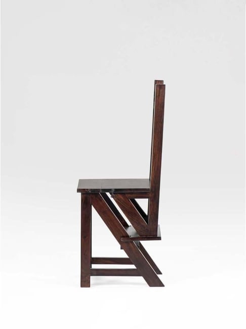 Fabindia Home Brown Sheesham Wood Chair With Ladder-picture-45
