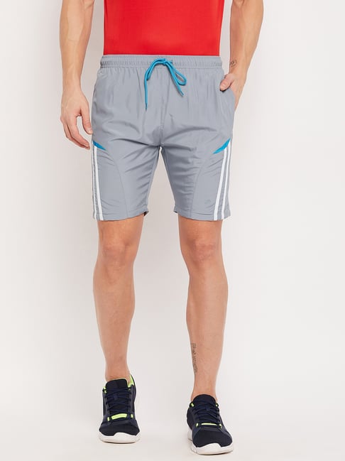 Duke Grey Slim Fit Shorts