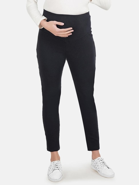 Buy SHAPERX Maternity Work Pants Over The Belly Skinny Office Dress  Leggings Maternity Clothes for Pregnant Women (S) Black at Amazon.in