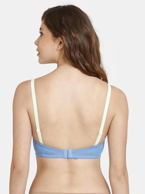 Buy Rosaline by Zivame Blue Padded Bra for Women Online @ Tata CLiQ