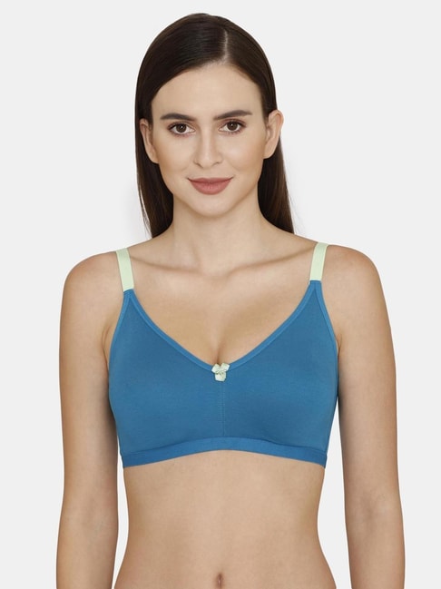 Buy Zivame Light Blue Padded Bra for Women Online @ Tata CLiQ