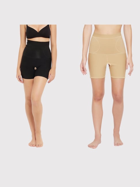 Buy Secrets By ZeroKaata Beige Plain Skirt Shapewear for Women Online @  Tata CLiQ