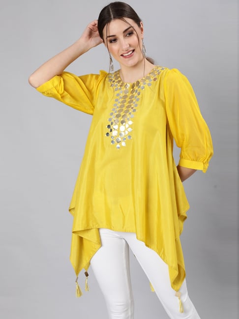 Peplum Top Kurti Paired With Velvet Dhoti And Attached Blouse Comes Al –  shop soniyag