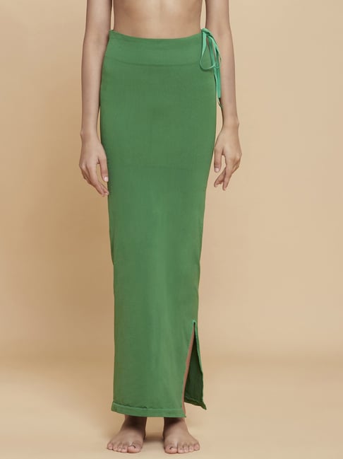 Navyasa by liva Green Saree Shapewear-image-25