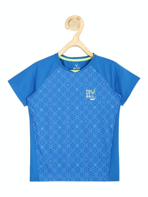 Allen Solly Junior Blue Printed T-Shirt