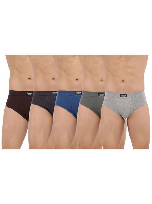 Buy Dollar Bigboss Multicolored Cotton Regular Fit Briefs for Mens