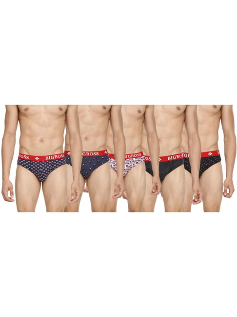 Buy Dollar Bigboss Multicolored Cotton Regular Fit Briefs for Mens Online @  Tata CLiQ