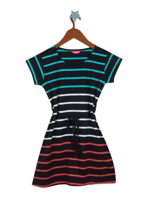 Monte Carlo Kids Multicolor Striped Dress