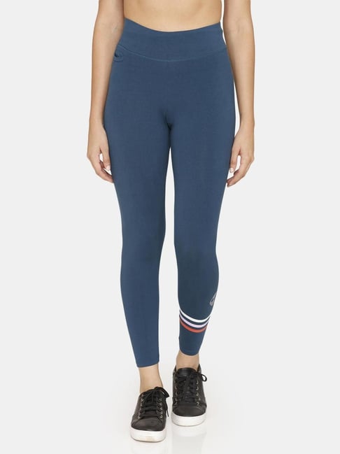 Buy Zelocity by Zivame Blue Tights for Women Online @ Tata CLiQ